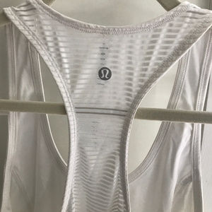 Lululemon Athletica Tank Sz 4 White